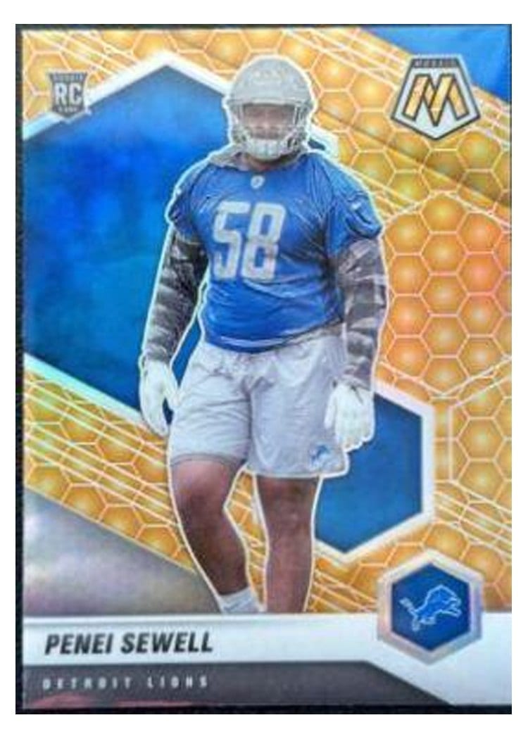 2021 Panini Mosaic Base Set Penei Sewell #370 card
