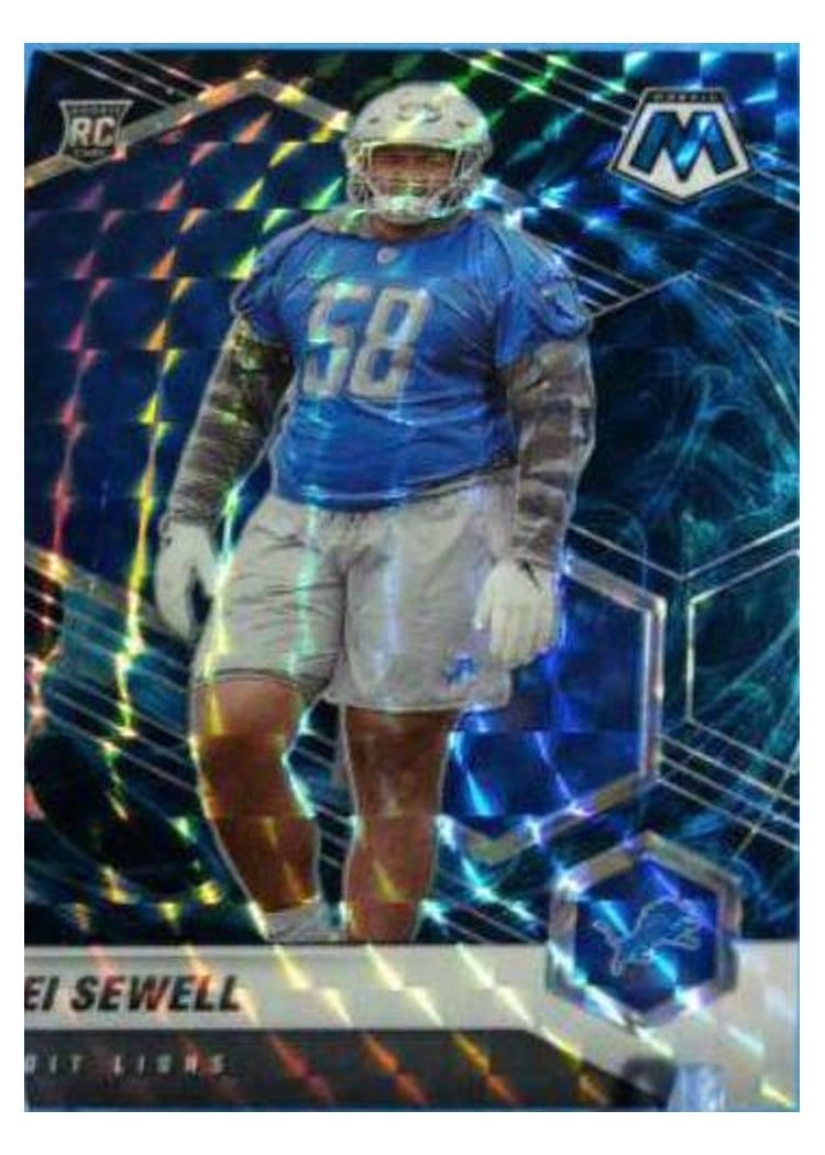 2021 Panini Mosaic Base Set Penei Sewell #370 card