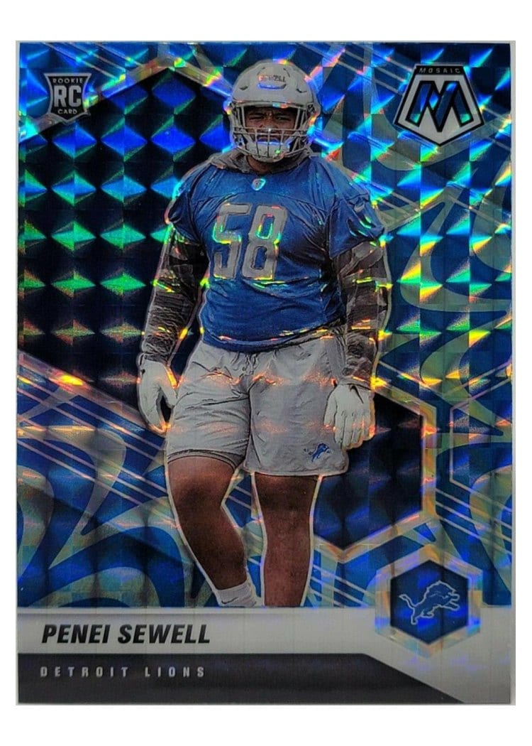 2021 Panini Mosaic Base Set Penei Sewell #370 card