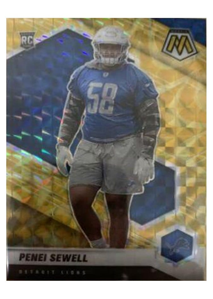 2021 Panini Mosaic Base Set Penei Sewell #370 card