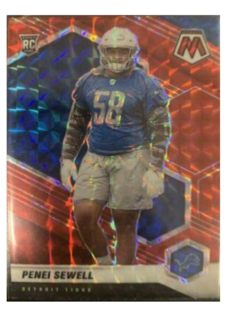 2021 Panini Mosaic Base Set Penei Sewell #370 card