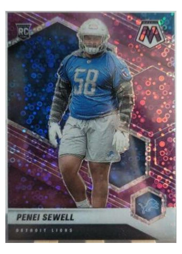 2021 Panini Mosaic Base Set Penei Sewell #370 card