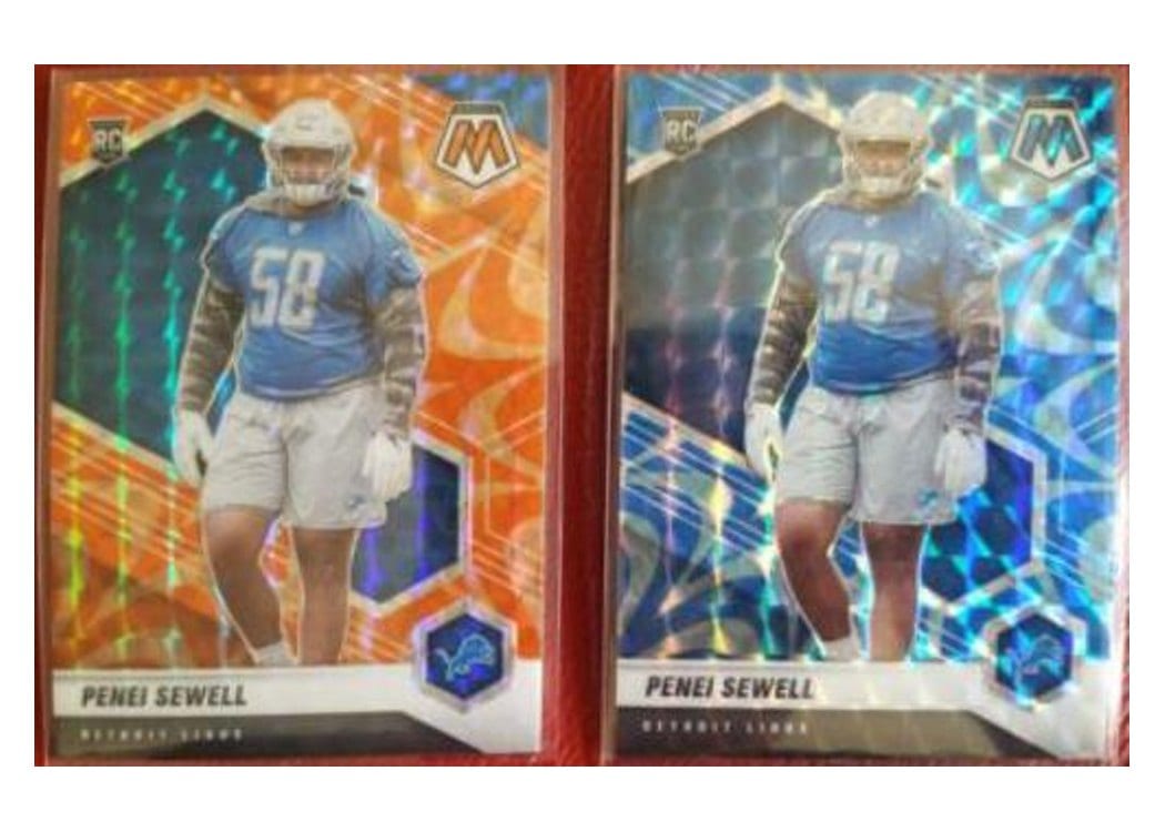 2021 Panini Mosaic Base Set Penei Sewell #370 card