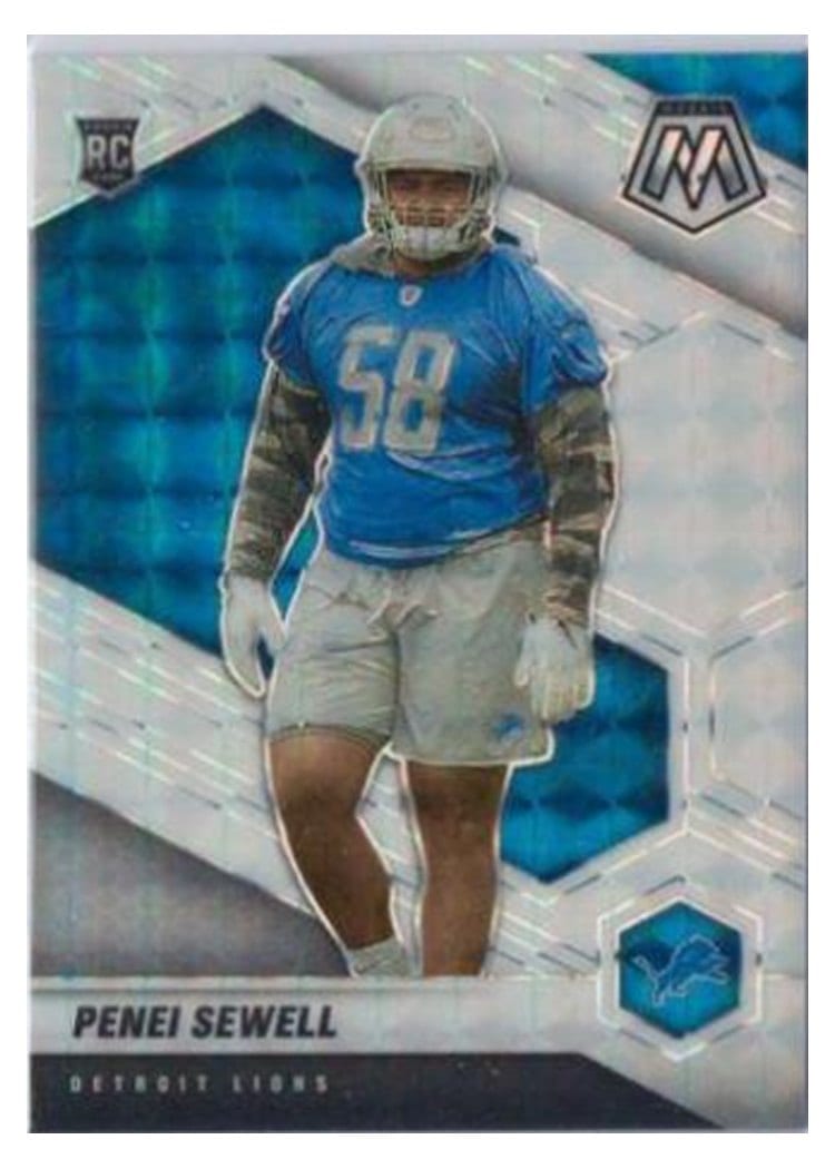 2021 Panini Mosaic Base Set Penei Sewell #370 card