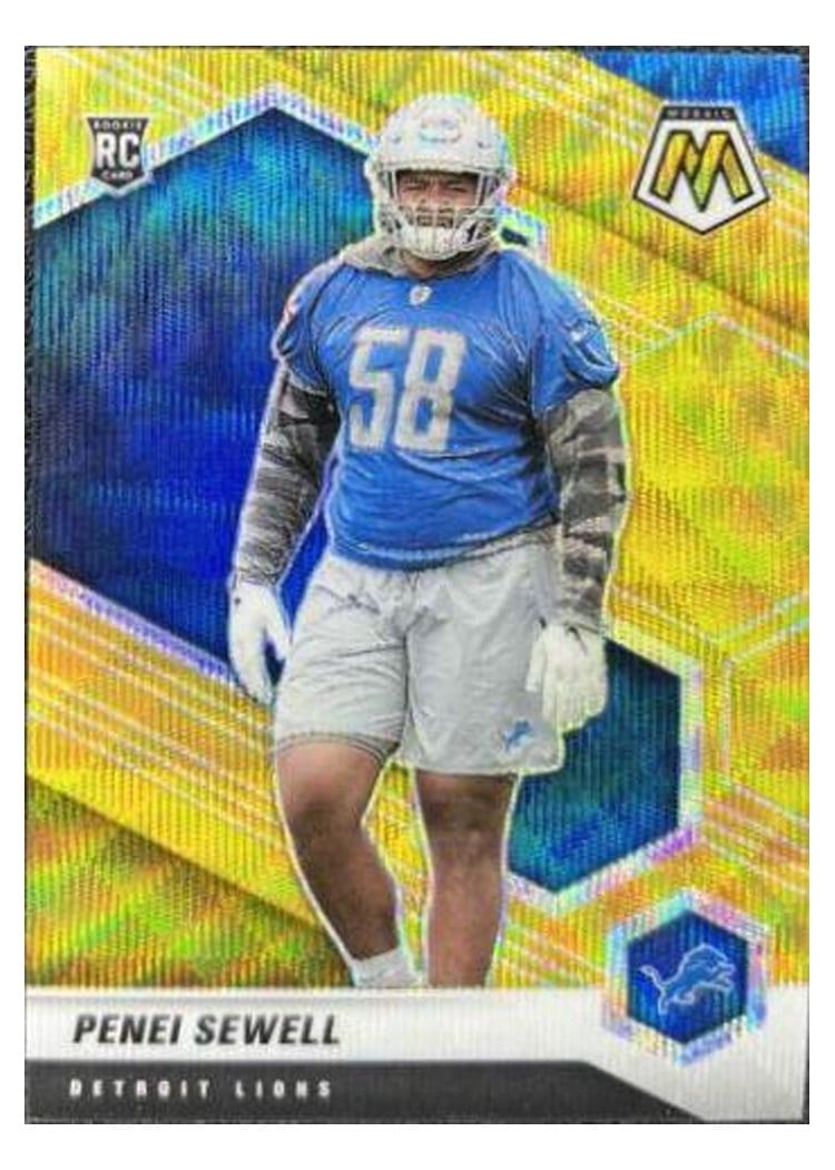 2021 Panini Mosaic Base Set Penei Sewell #370 card