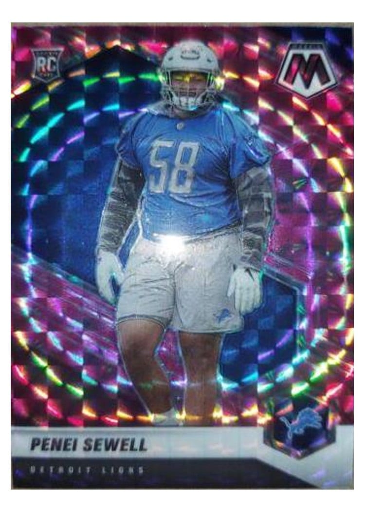 2021 Panini Mosaic Base Set Penei Sewell #370 card