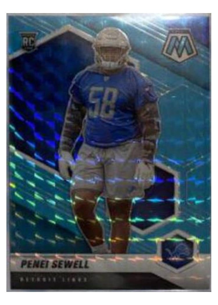2021 Panini Mosaic Base Set Penei Sewell #370 card