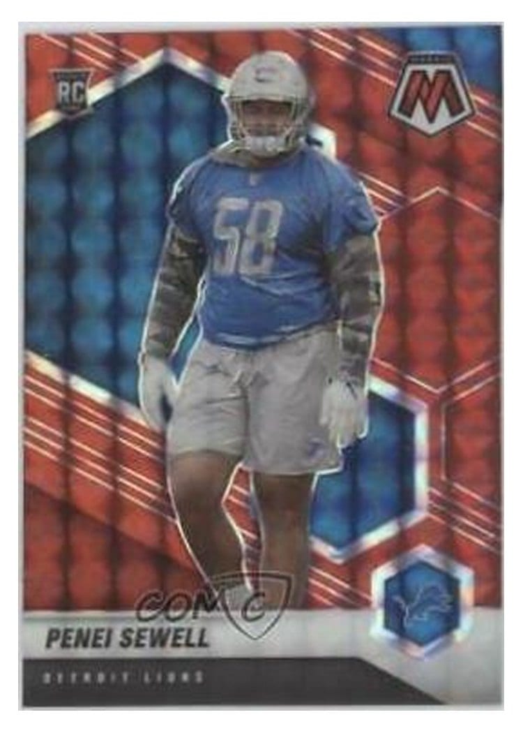 2021 Panini Mosaic Base Set Penei Sewell #370 card
