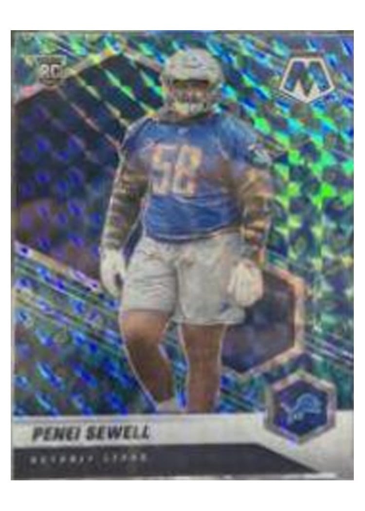 2021 Panini Mosaic Base Set Penei Sewell #370 card