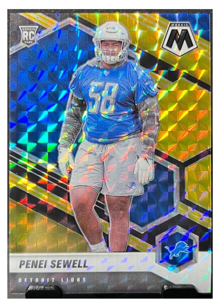 2021 Panini Mosaic Base Set Penei Sewell #370 card