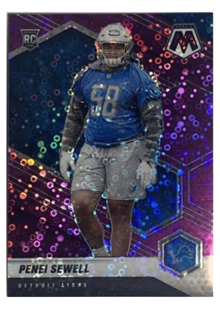 2021 Panini Mosaic Base Set Penei Sewell #370 card