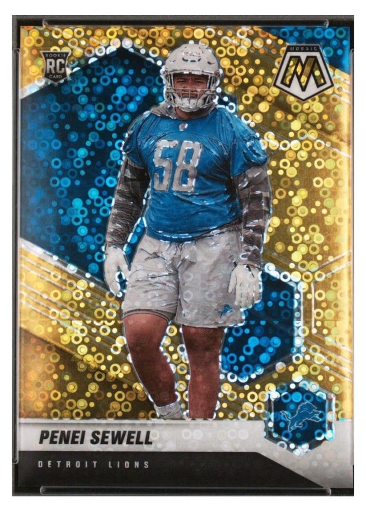 2021 Panini Mosaic Base Set Penei Sewell #370 card