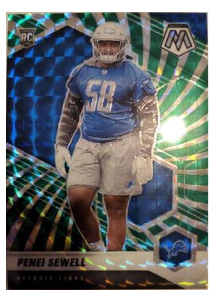 2021 Panini Mosaic Base Set Penei Sewell #370 card