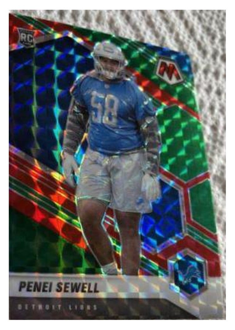 2021 Panini Mosaic Base Set Penei Sewell #370 card