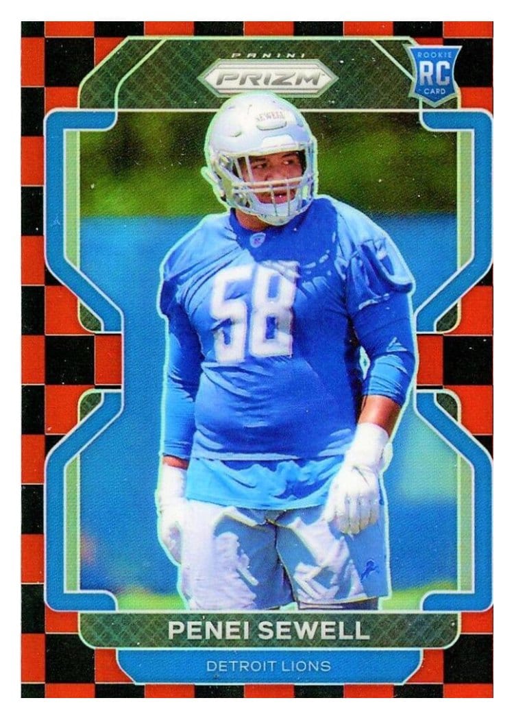 2021 Panini Prizm Base Set Penei Sewell #429 card