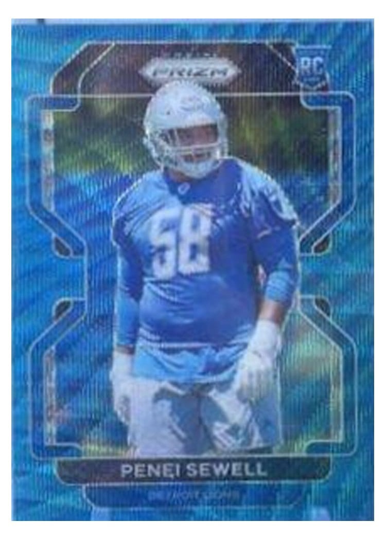 2021 Panini Prizm Base Set Penei Sewell #429 card