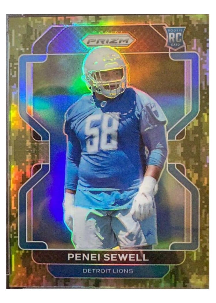 2021 Panini Prizm Base Set Penei Sewell #429 card