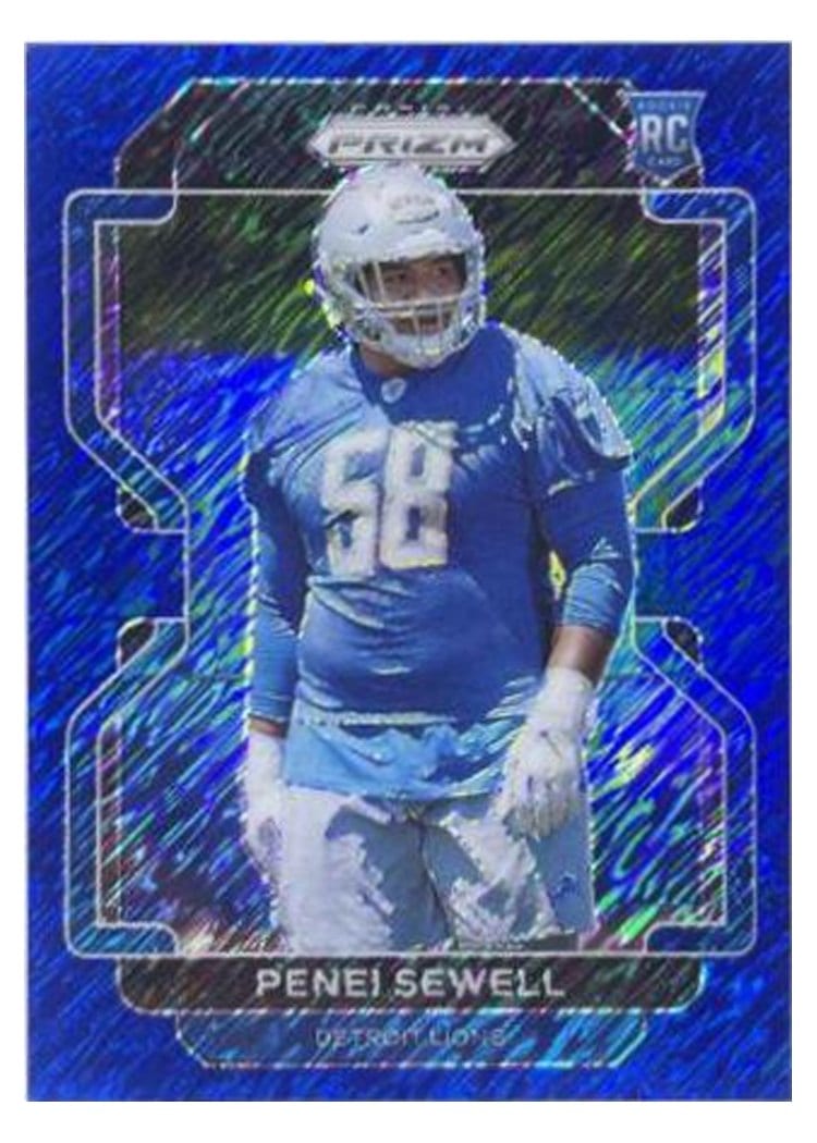 2021 Panini Prizm Base Set Penei Sewell #429 card