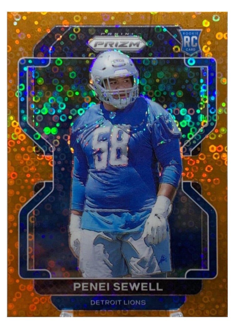 2021 Panini Prizm Base Set Penei Sewell #429 card