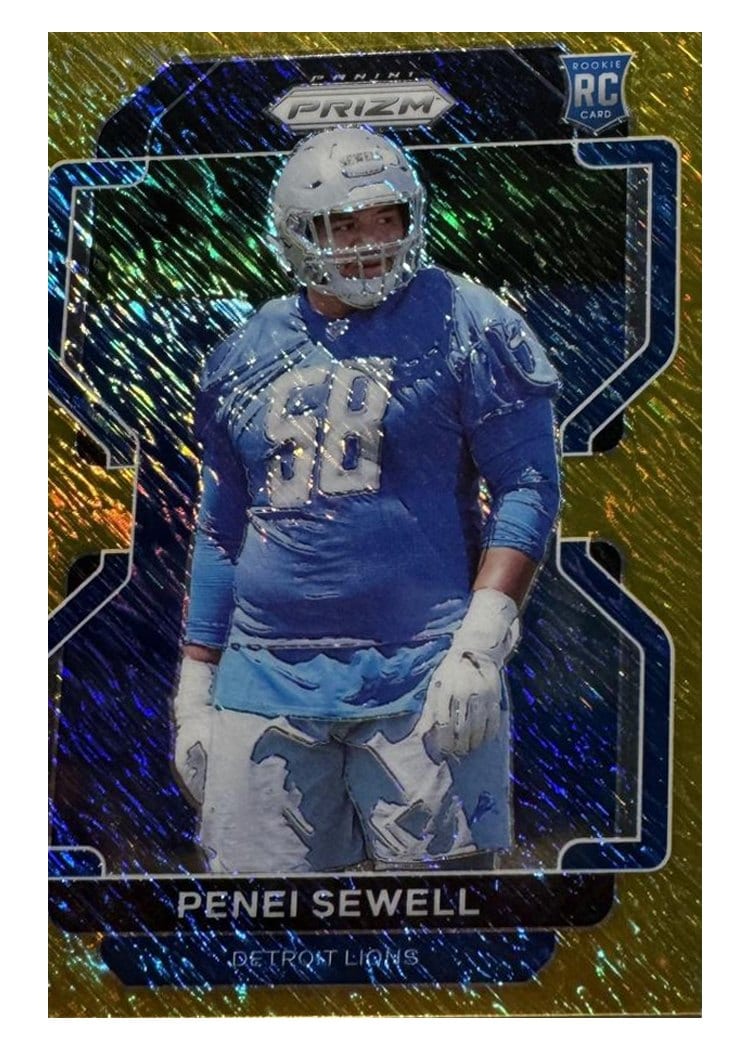 2021 Panini Prizm Base Set Penei Sewell #429 card