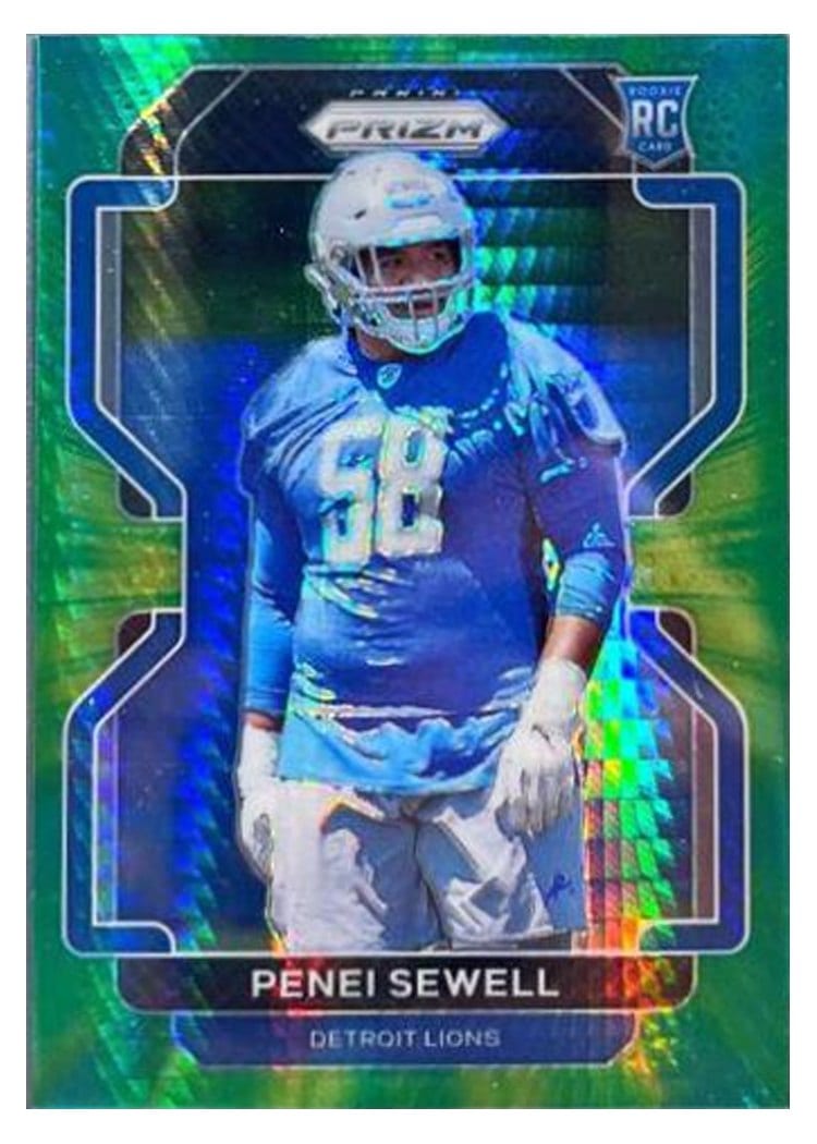 2021 Panini Prizm Base Set Penei Sewell #429 card