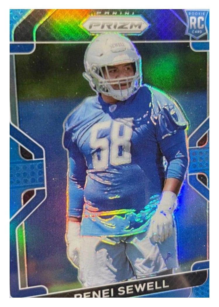 2021 Panini Prizm Base Set Penei Sewell #429 card