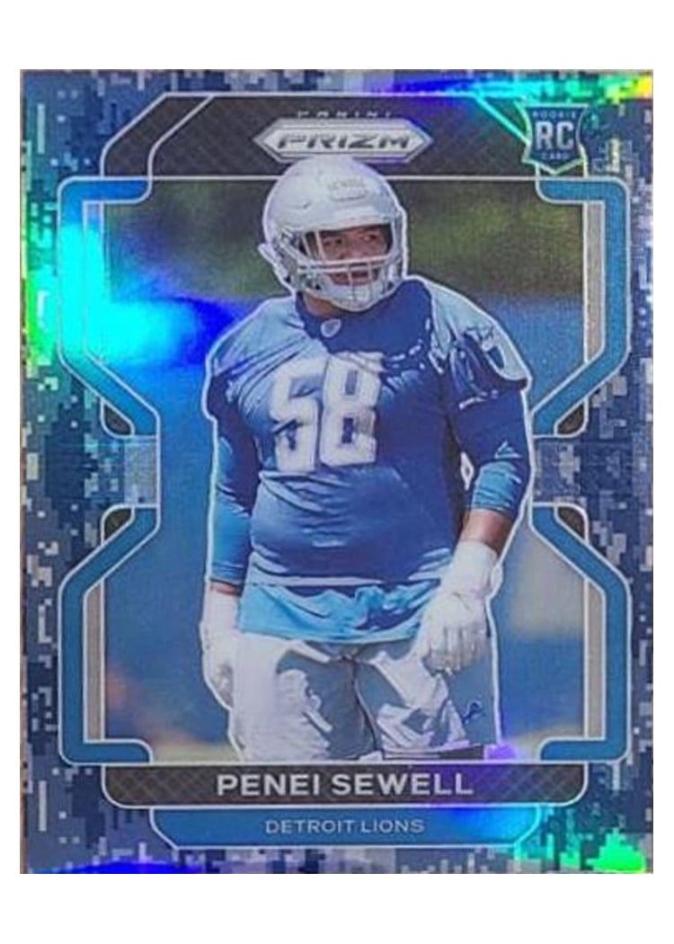 2021 Panini Prizm Base Set Penei Sewell #429 card
