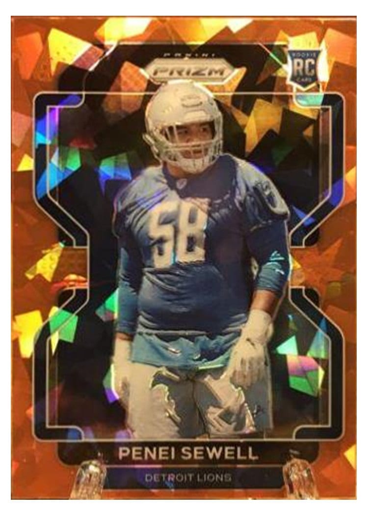 2021 Panini Prizm Base Set Penei Sewell #429 card