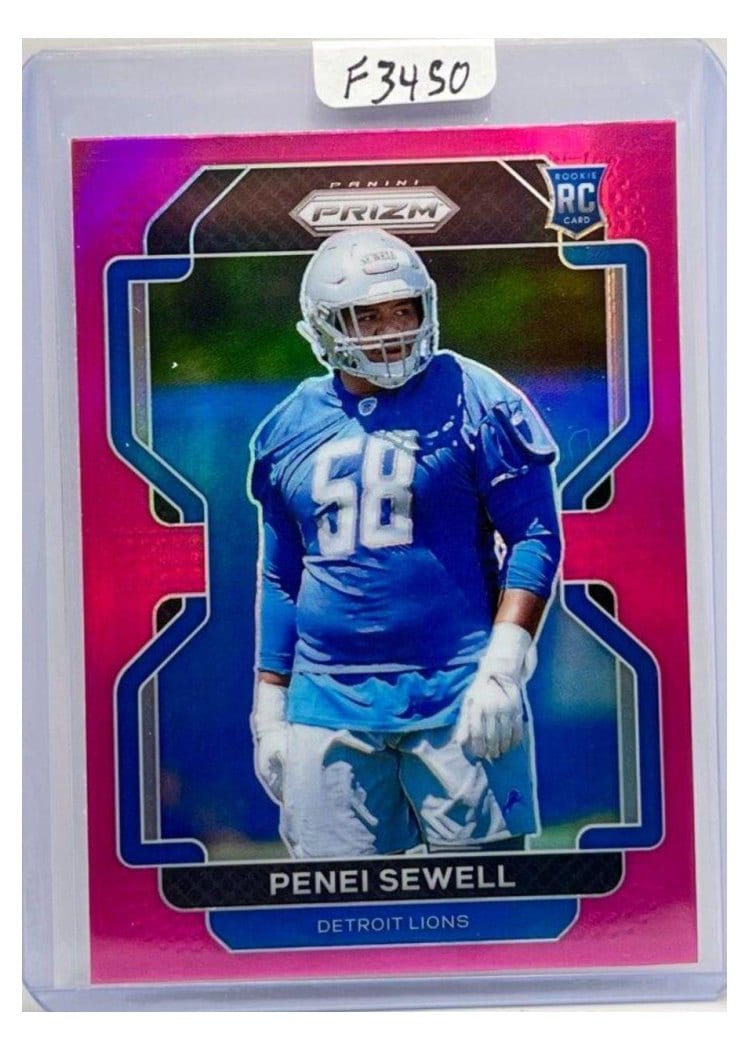 2021 Panini Prizm Base Set Penei Sewell #429 card