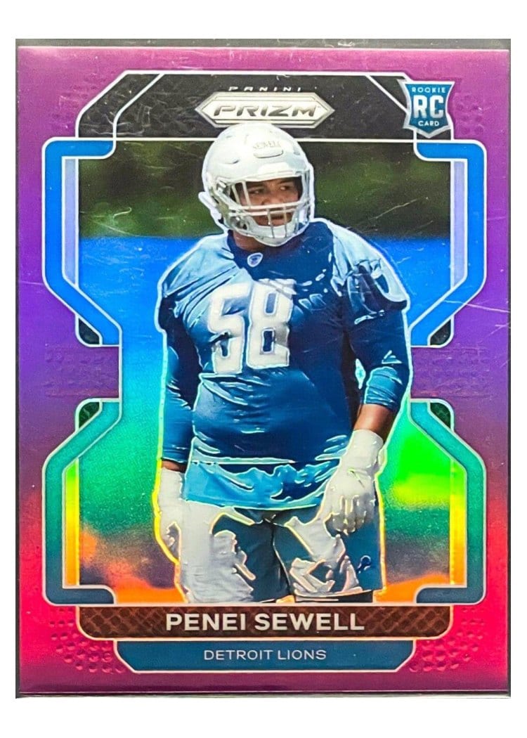 2021 Panini Prizm Base Set Penei Sewell #429 card
