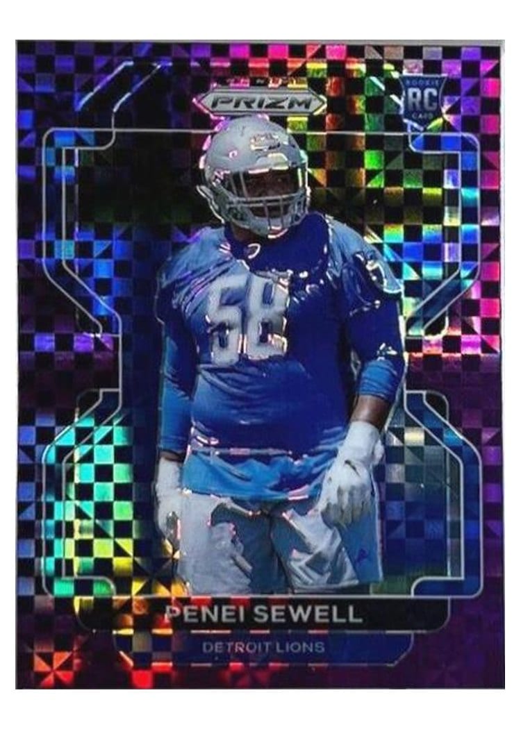 2021 Panini Prizm Base Set Penei Sewell #429 card