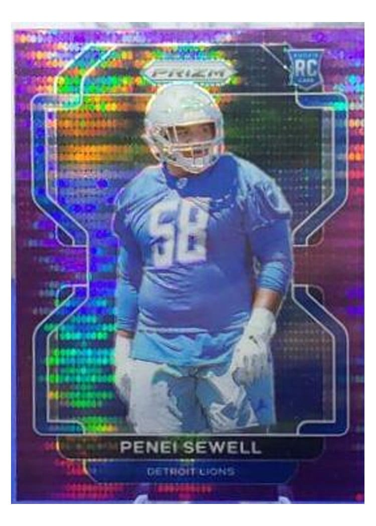 2021 Panini Prizm Base Set Penei Sewell #429 card