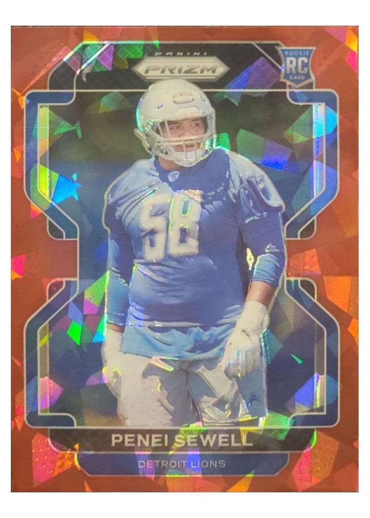 2021 Panini Prizm Base Set Penei Sewell #429 card