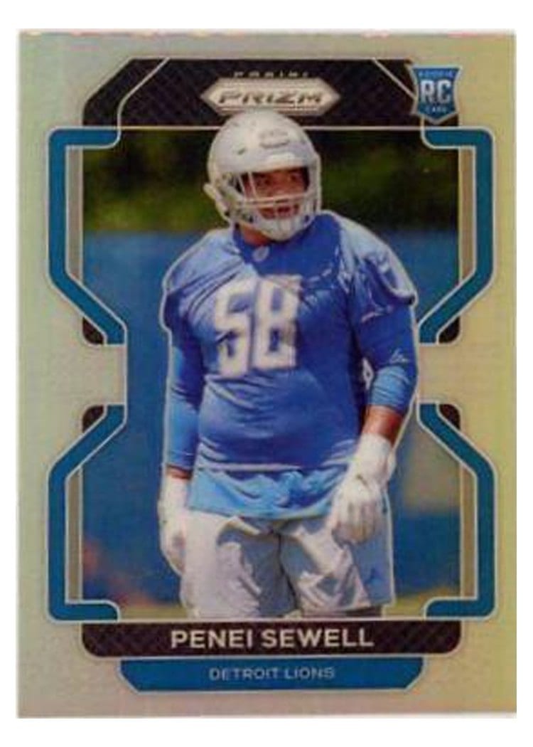2021 Panini Prizm Base Set Penei Sewell #429 card