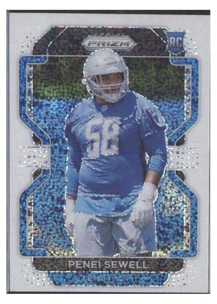2021 Panini Prizm Base Set Penei Sewell #429 card