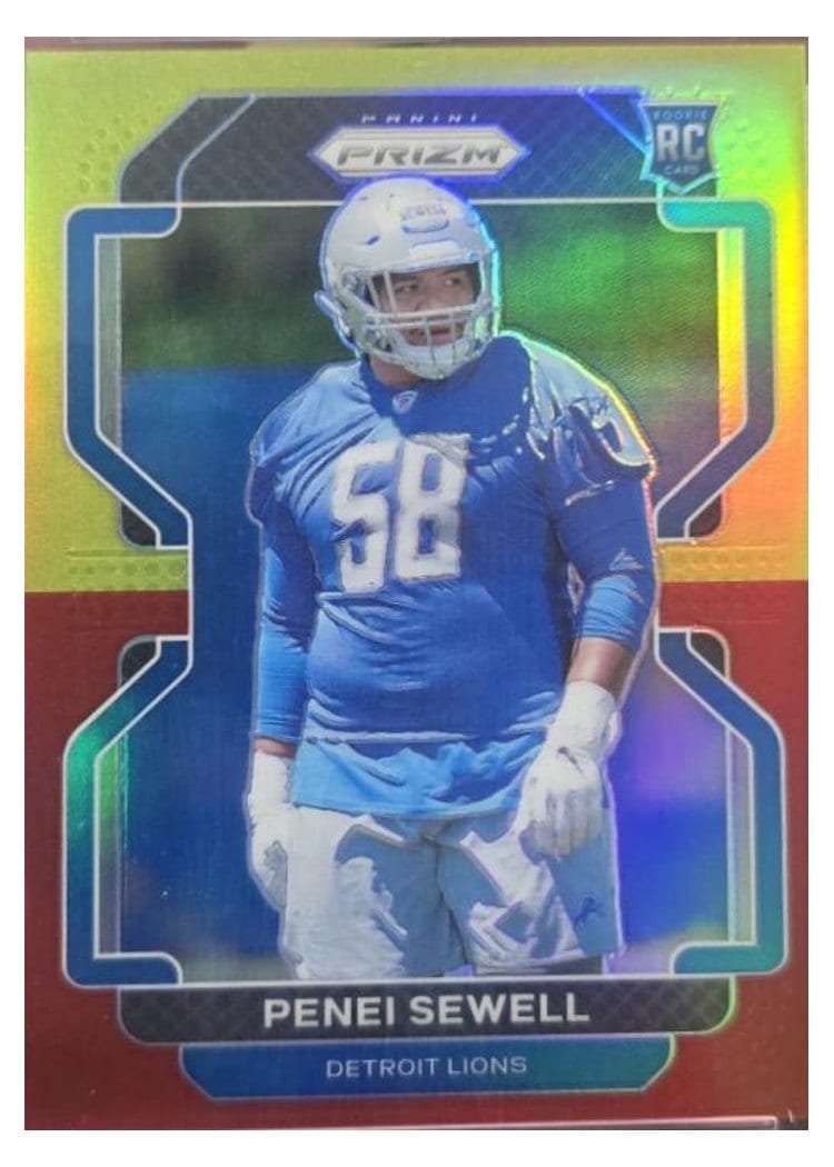 2021 Panini Prizm Base Set Penei Sewell #429 card