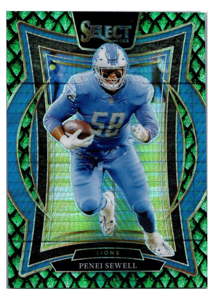 2024 Panini Select Base Set Penei Sewell #87 card