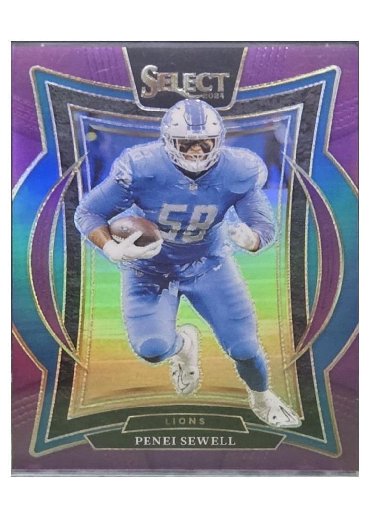 2024 Panini Select Base Set Penei Sewell #87 card