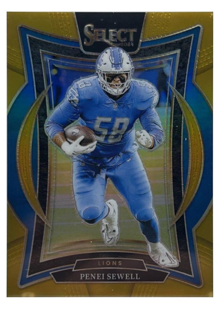 2024 Panini Select Base Set Penei Sewell #87 card