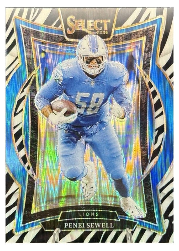 2024 Panini Select Base Set Penei Sewell #87 card
