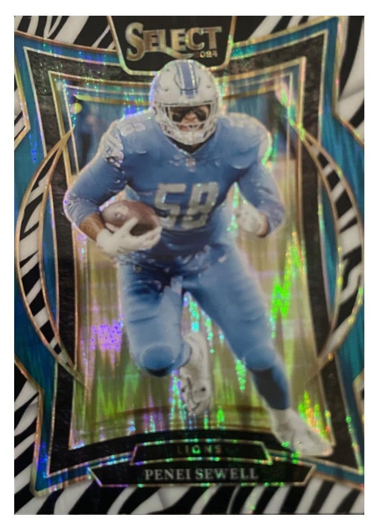 2024 Panini Select Base Set Penei Sewell #87 card