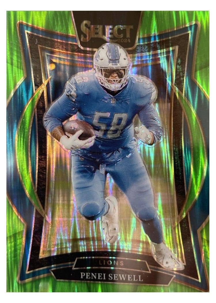 2024 Panini Select Base Set Penei Sewell #87 card