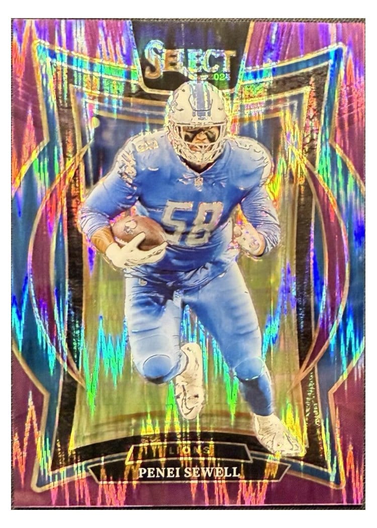 2024 Panini Select Base Set Penei Sewell #87 card