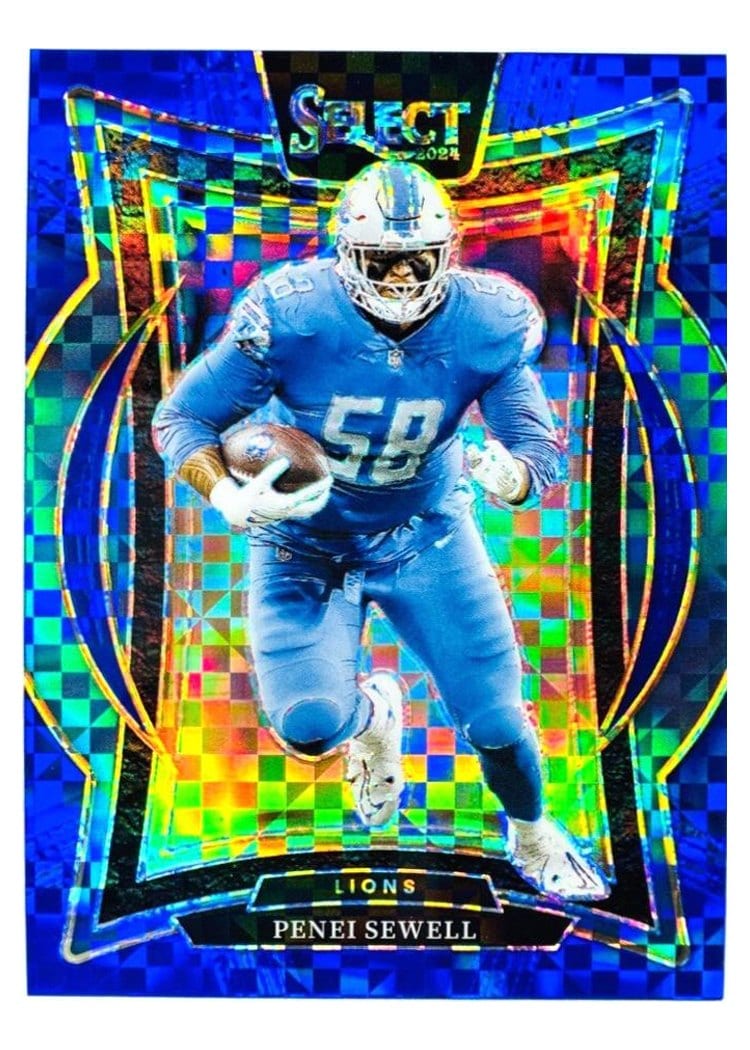 2024 Panini Select Base Set Penei Sewell #87 card