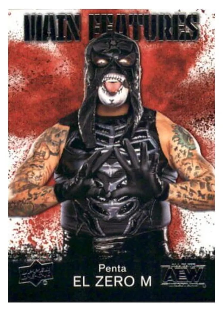 2021 Upper Deck AEW Main Features Penta el Zero M #MF-20 card