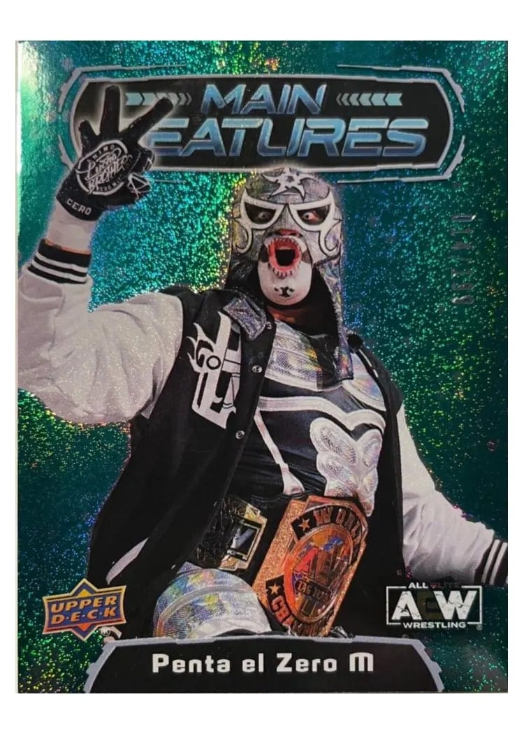 2022 Upper Deck AEW Main Features Penta el Zero M #MF-14 card