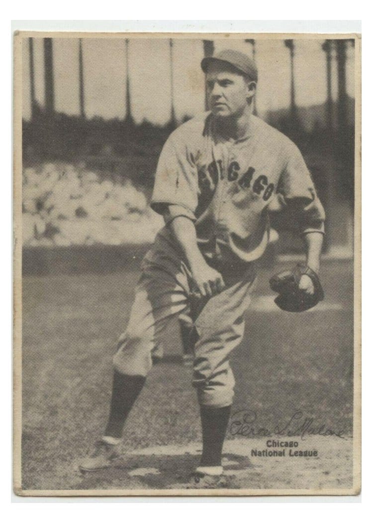 1929 R316 Kashin Publications Perce L. Malone card
