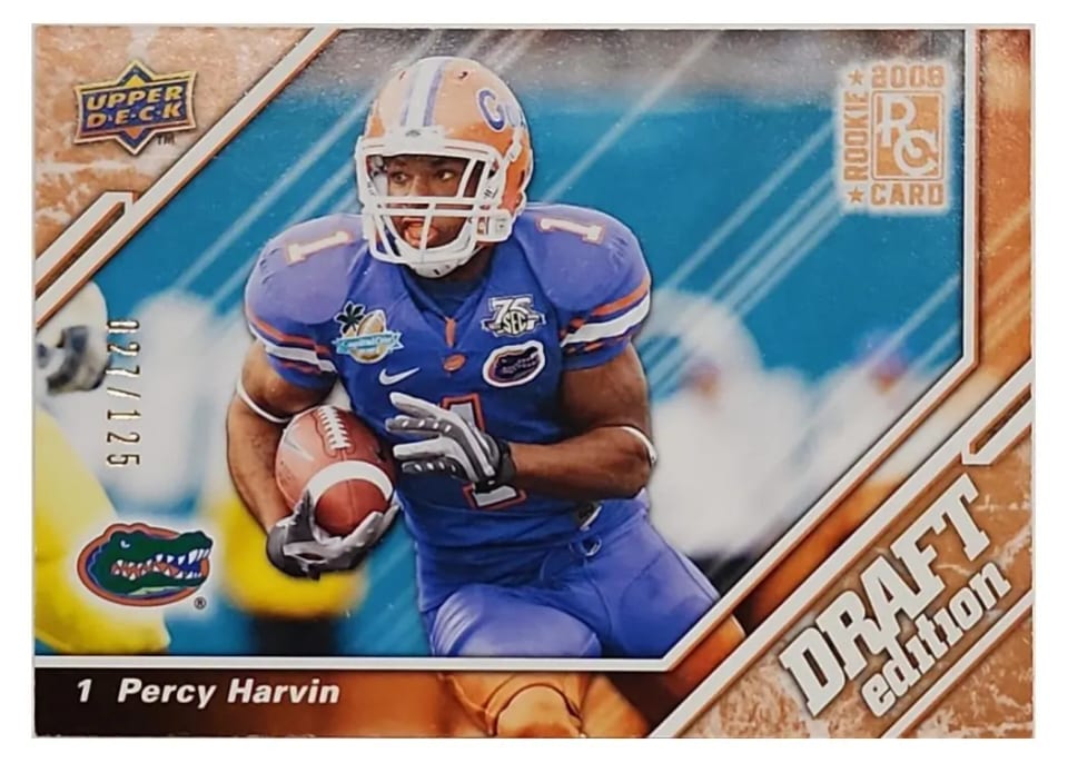2009 Upper Deck Draft Edition Percy Harvin #6 card