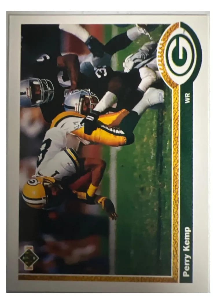 1991 Upper Deck Perry Kemp #212 card