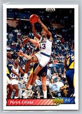 1992-93 Upper Deck Base Set Pervis Ellison #244 card
